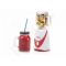 Kokteilinė Tristar BL-4456 Mason Jar Blender With 2 Glass Jars - 4 Colored Straws