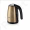 Bosch TWK7808 Standard kettle, Stainless steel, Gold, 2200 W, 1.7 L, 360° rotational base