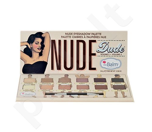 TheBalm Nude Dude Volume 2, Eye Shadow Palette, akių šešėliai moterims, 9,6g