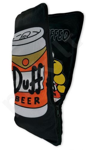 Simpsonų pagalvėlė "Duff beer" (su dvigubu paveiksliuku)