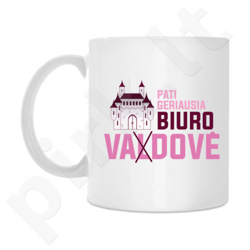 Puodelis "Biuro valdovė"