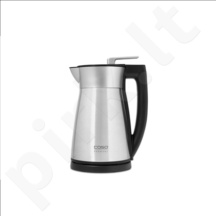 Caso VakO2 Standard kettle, Stainless steel, Stainless steel, 1800 W, 1.5 L, 360° rotational base