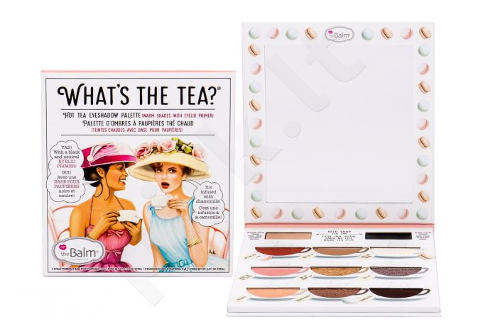 TheBalm What´s the Tea?, Hot Tea Eyeshadow Palette, akių šešėliai moterims, 12,6g