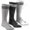 Kojinės Adidas 3-Stripes Knee Half Cushioned 3 poros AY6440
