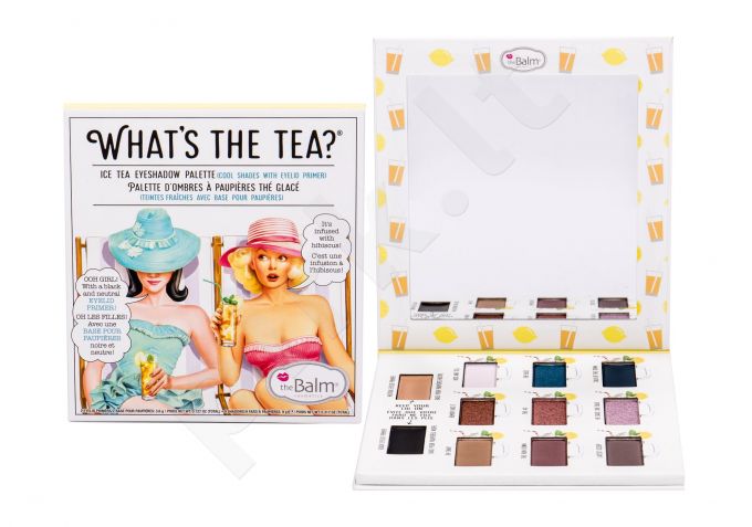 TheBalm What´s the Tea?, Ice Tea Eyeshadow Palette, akių šešėliai moterims, 12,6g