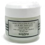 Sisley Night Cream, With Collagen And Woodmallow, naktinis kremas moterims, 50ml