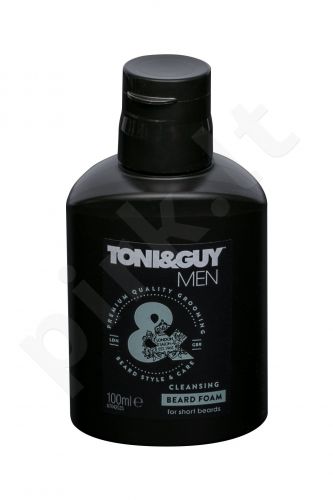 TONI&GUY Men, Cleansing Beard Foam, prausimosi putos vyrams, 100ml