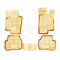 Guminiai kilimėliai 3D VW Passat B6 2005-2010, 4 pcs. /L65031B /beige