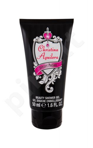 Christina Aguilera Secret Potion, dušo želė moterims, 50ml