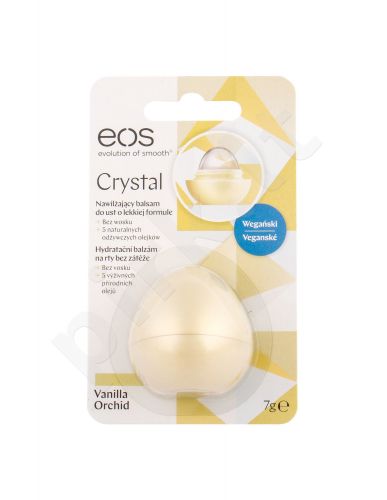 EOS Crystal, lūpų balzamas moterims, 7g, (Vanilla Orchid)