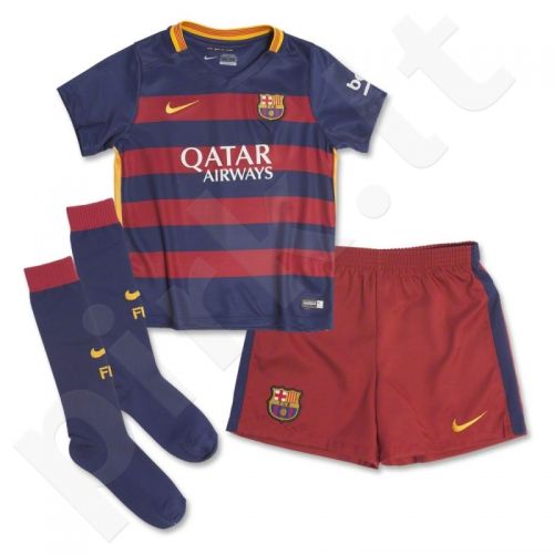 Komplektas futbolininkui Nike FC Barcelona Stadium Home Kids 658684-422