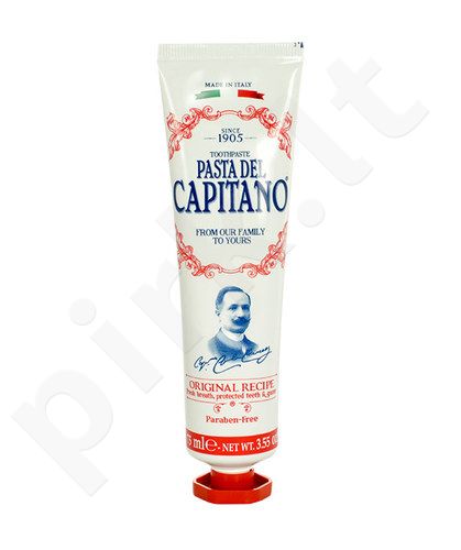 Pasta Del Capitano Original Recipe Toothpaste, kosmetika moterims ir vyrams, 75ml