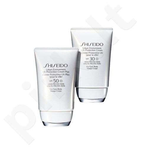 Shiseido Urban Environment, UV Protection Cream Plus, veido apsauga nuo saulės moterims, 50ml