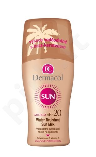 Dermacol Sun, Milk Spray SPF20, Sun kūno losjonas moterims, 200ml