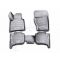 Guminiai kilimėliai 3D VW Touareg 2010-2015, 2015->, 2-zone climate control, 4 pcs. /L65009G /gray