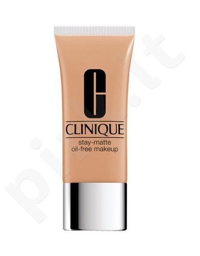 Clinique Stay-Matte, Oil-Free Makeup, makiažo pagrindas moterims, 30ml, (19 Sand)