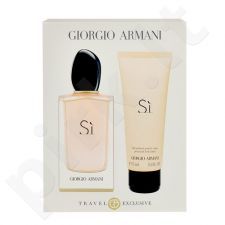 Giorgio Armani Si, rinkinys kvapusis vanduo moterims, (EDP 100ml + 75ml kūno pienelis)