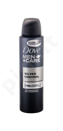Dove Men + Care, Silver Control, antiperspirantas vyrams, 150ml