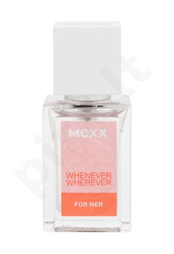 Mexx Whenever Wherever, tualetinis vanduo moterims, 15ml