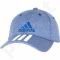 Kepurė  su snapeliu Adidas 6 Panel 3-Stripes Melange Cap BK0801