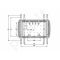 TV laikiklis M VESA Super Slim Tilt & Turn