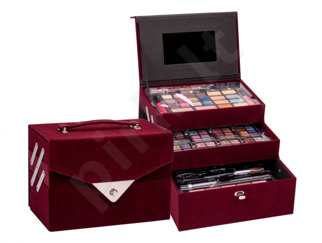 Makeup Trading Beauty Case Velvety, rinkinys makiažo paletė moterims, (Complete makiažo paletė)