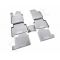 Guminiai kilimėliai 3D VW Touran 2006-2010, 7 places., 6 pcs. /L65046G /gray