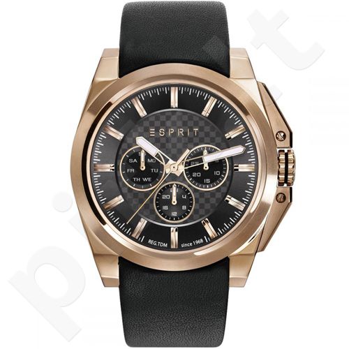 Esprit ES108711002 Black vyriškas laikrodis