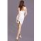 Emamoda suknelė - balta spalva 6801-1