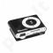 MP3 grotuvas su kortelių skaitytuvu Msonic, ausinės, miniUSB kabelis, juodas