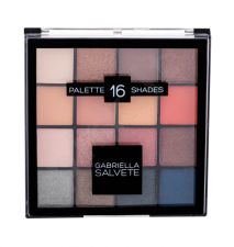 Gabriella Salvete Palette 16 Shades, akių šešėliai moterims, 20,8g