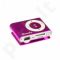 MP3 grotuvas su kortelių skaitytuvu Msonic, ausinės, miniUSB kabelis, Rožinė