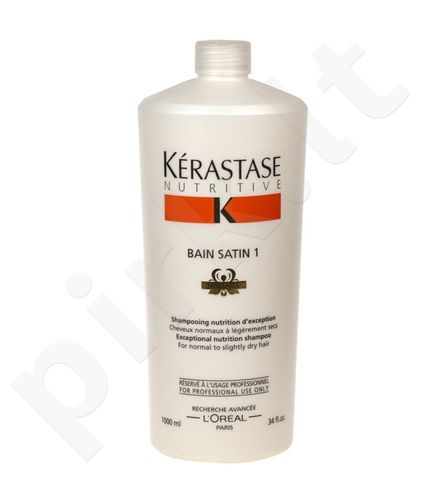 Kérastase Nutritive, Bain Satin 1 Irisome, šampūnas moterims, 1000ml