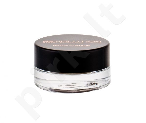 Makeup Revolution London Brow Pomade, antakių želė ir dažai moterims, 2,5g, (Taupe)