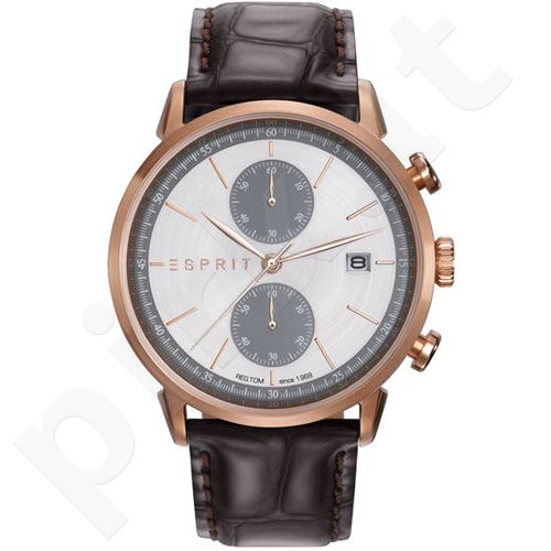 Esprit ES109181002 Brown vyriškas laikrodis-chronometras