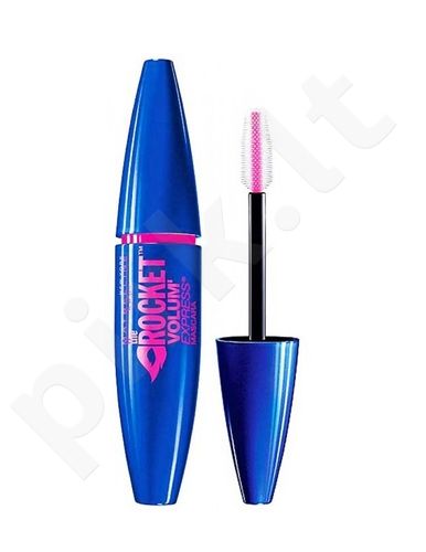 Maybelline The Rocket Volum Express, blakstienų tušas moterims, 9,6ml, (Black)