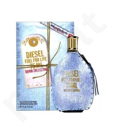 Diesel Fuel For Life Denim Collection Femme, tualetinis vanduo moterims, 75ml, (Testeris)