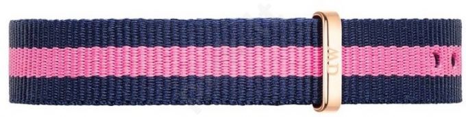 DANIEL WELLINGTON apyrankė 0906DW CLASSY WINCHESTER COLOUR: BLUE/PINK 26mm (ansa/loop 13mm)
