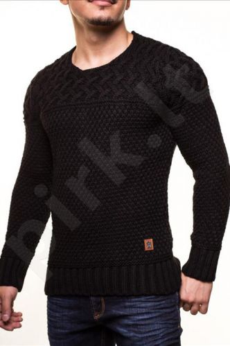 Vyriškas megztinis CRSM - juoda 9503-1