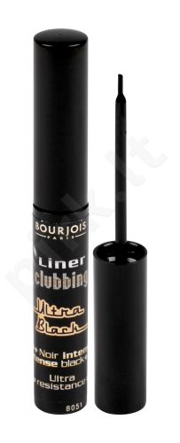 BOURJOIS Paris Liner Clubbing, akių kontūrui moterims, 4ml, (31 Ultra Black)