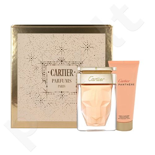 Cartier La Panthere Legere, rinkinys kvapusis vanduo moterims, (EDP 75ml + 100ml kūno kremas)