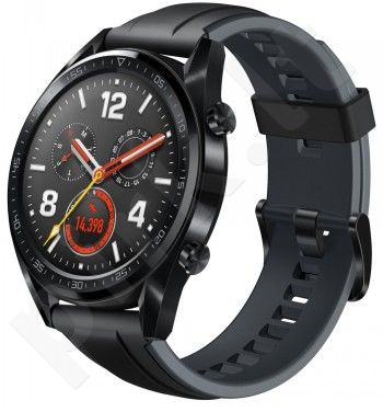 HUAWEI WATCH GT BLACK WITH RUBBER STRAP