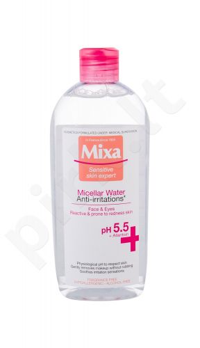 Mixa Anti-Irritations, micelinis vanduo moterims, 400ml