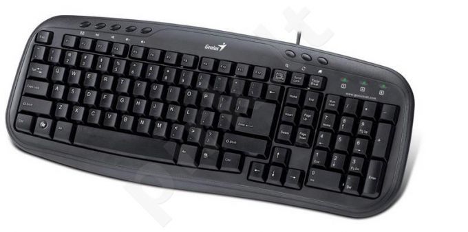 Genius multimedia keyboard KB-M200, black
