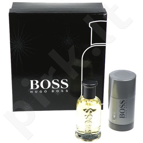 HUGO BOSS Boss Bottled, rinkinys tualetinis vanduo vyrams, (EDT 50ml + 75ml pieštukinis dezodorantas)