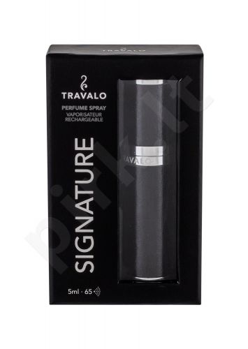 Travalo Signature, daugkartinis (papildymas (refill)able) moterims ir vyrams, 5ml, (Black)