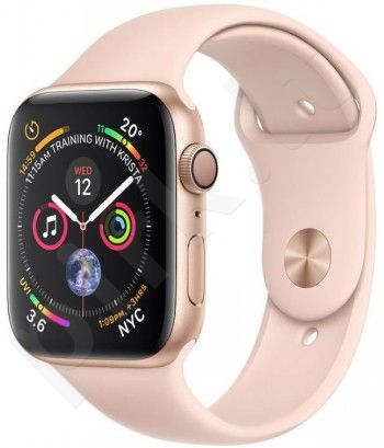 APPLE WATCH SER.4 40MM GOLD, BAND PINK