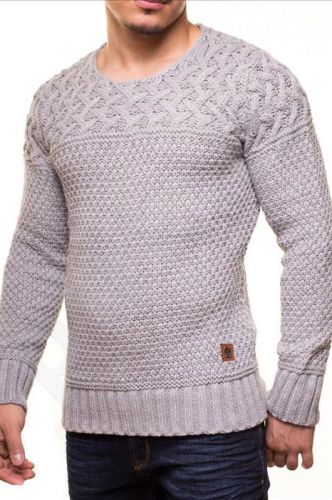 Vyriškas megztinis CRSM - pilka 9503-3