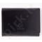 KRENIG Classic 12063 juoda piniginė iš natūralios odos, moterims