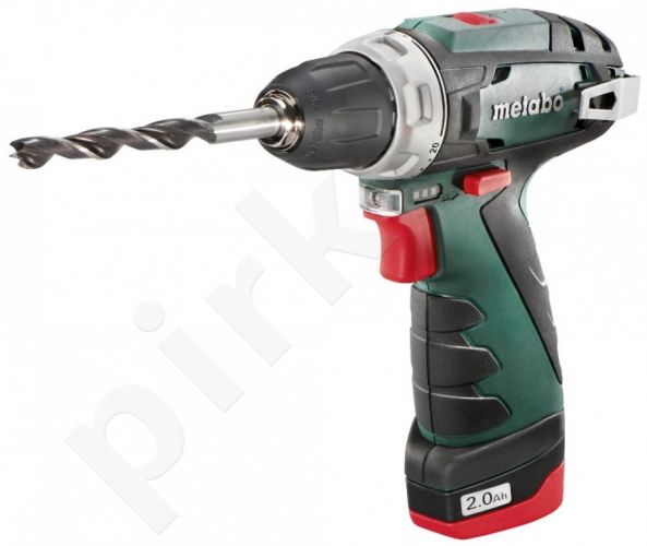 Akumuliatorinis suktuvas/gręžtuvas Metabo PowerMaxx Basic 2,0Ah